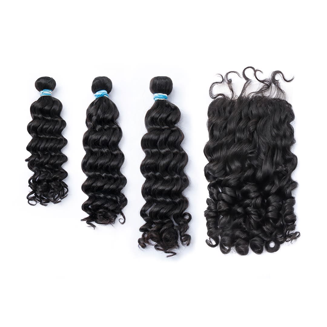 Virgin Bundle + Frontal Deals (Yummy Curl)